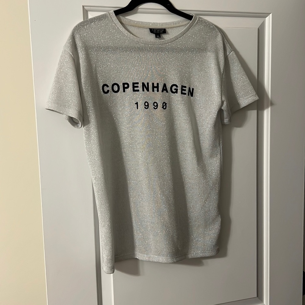 Topshop Sparkle T-shirt
